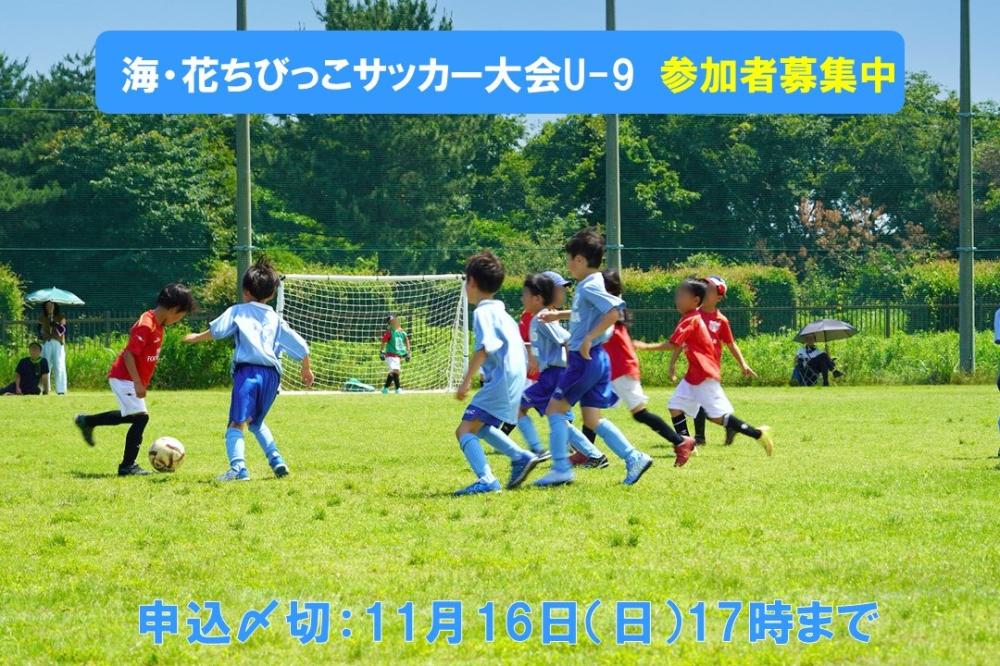 イチオシのイベント：海・花ちびっこサッカー大会のご案内